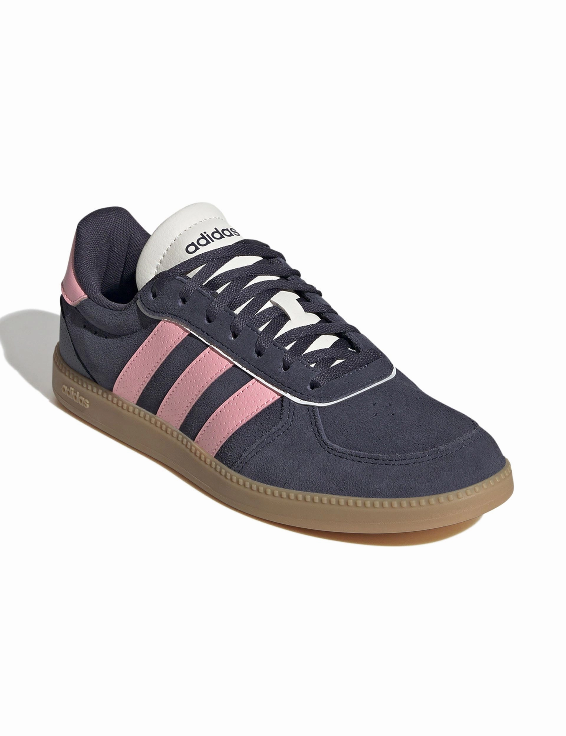 Cheap Adidas Samba Shoes Breaknet Sleek Shoes - Shadow Navy/Pink Spark/Off White