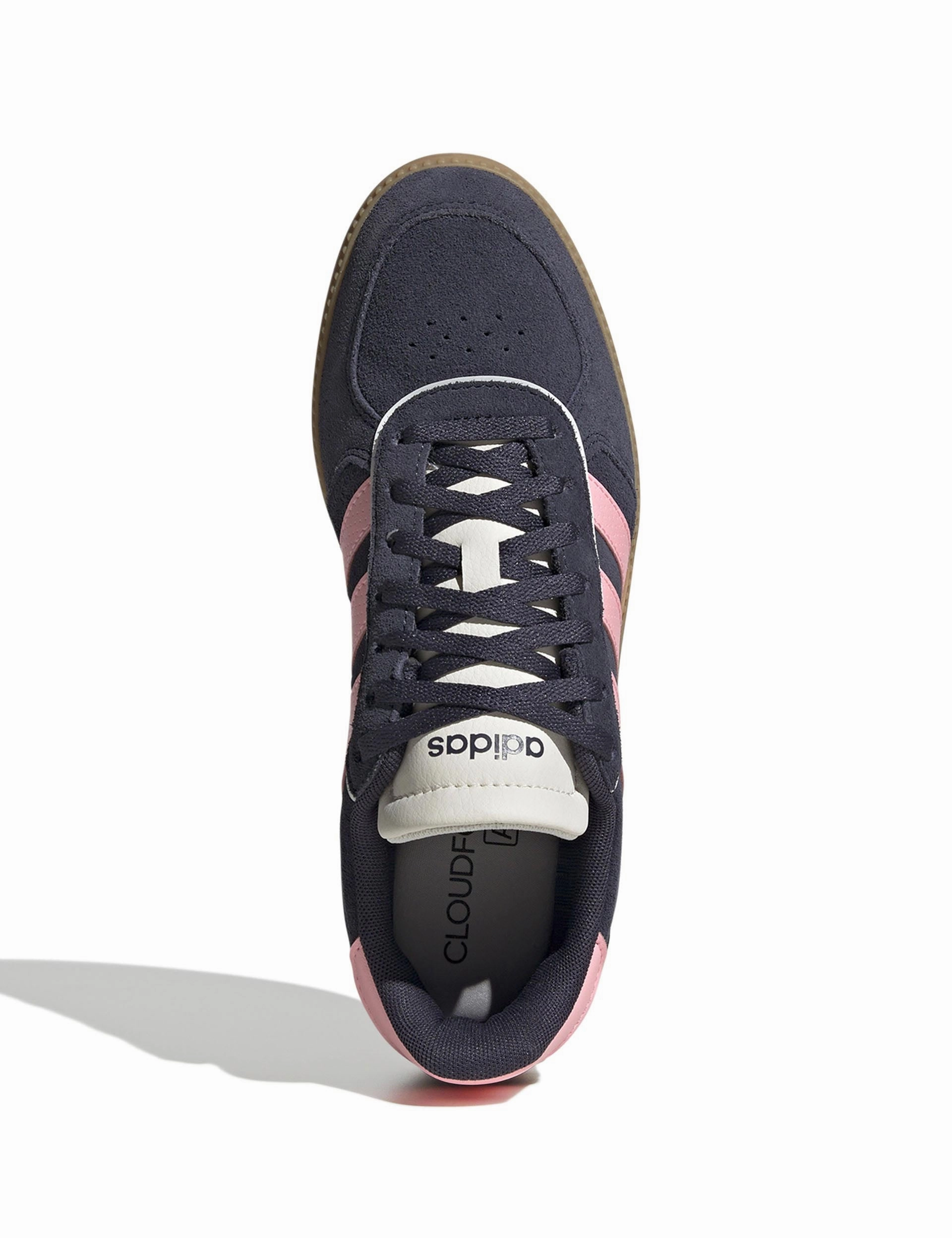 Adidas Popular Shoes Breaknet Sleek Shoes - Shadow Navy/Pink Spark/Off White