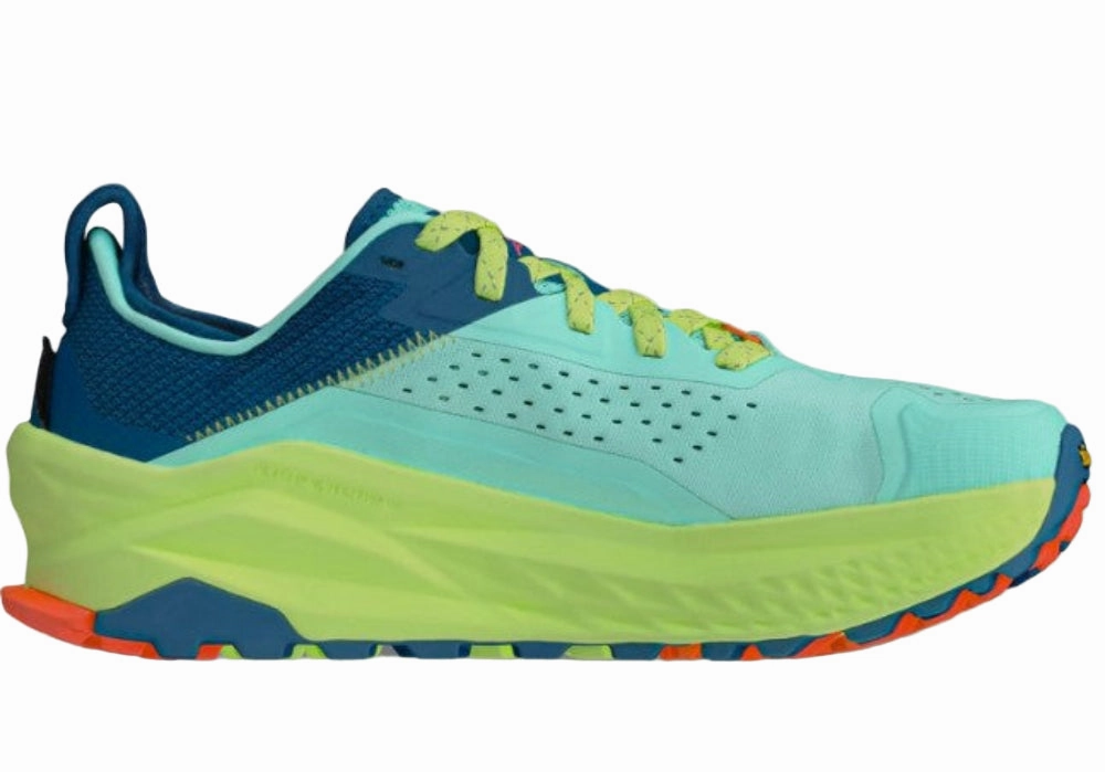 Wide Fit Running Shoes Altra Olympus 6 Trail Running shoes For Women, Teal