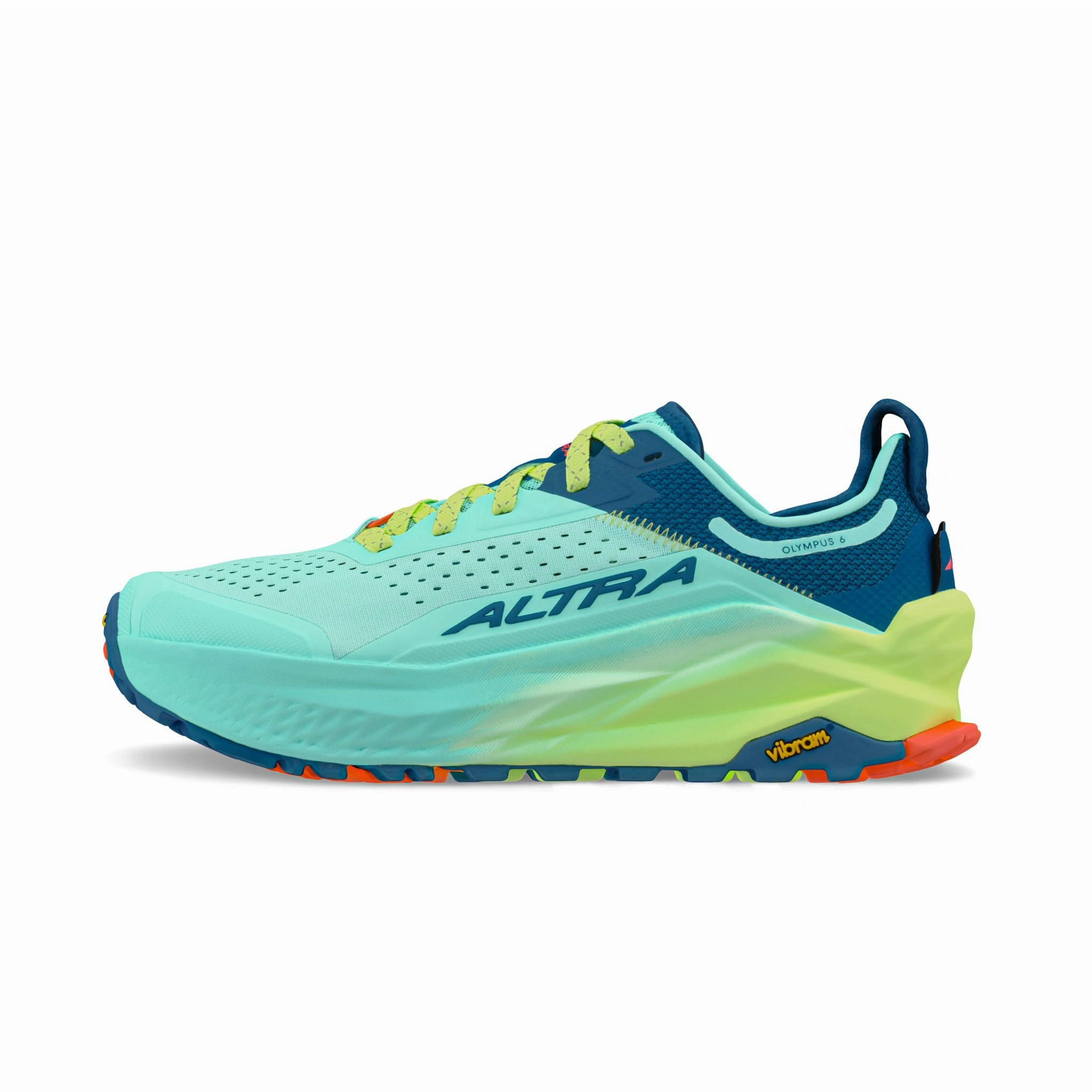 Altra Olympus 6 Trail Running shoes For Women, Teal Lacing Your Running Shoes