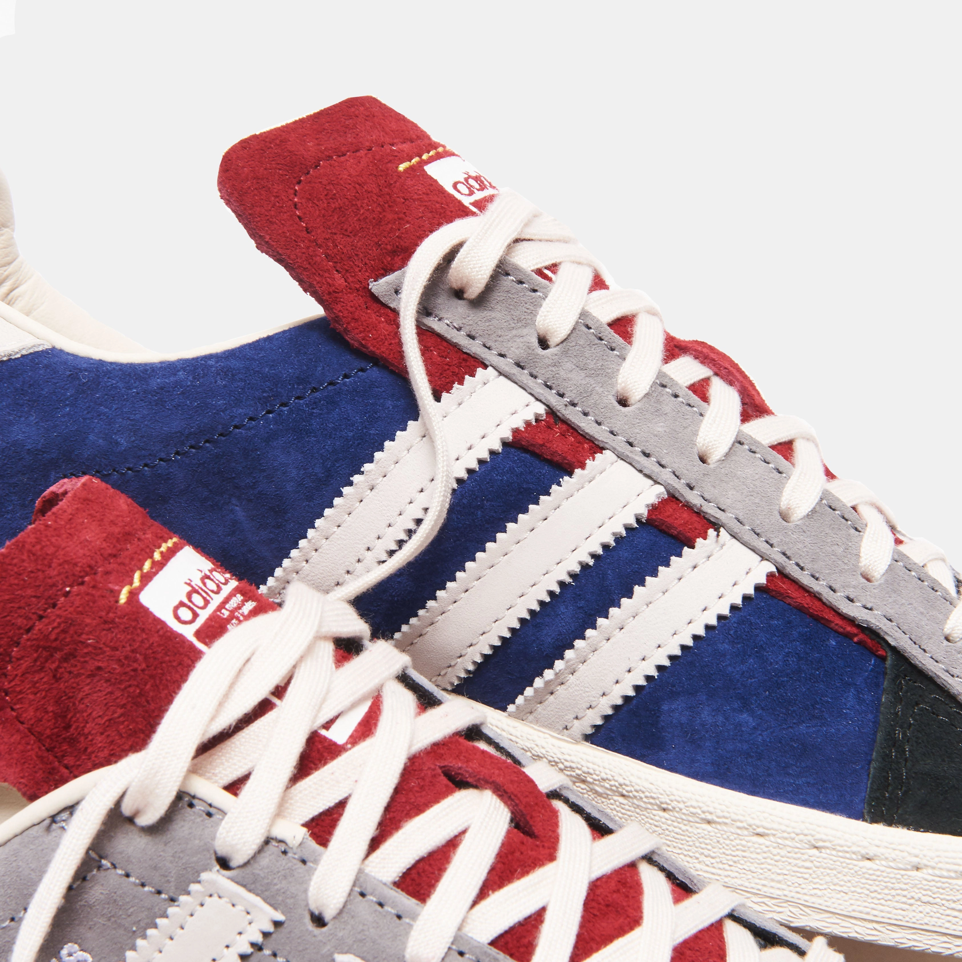 Best Running Shoes For Flat Feet And Overweight adidas x Recouture Campus 80s SH - Grey Three / Chalk White / Core Black