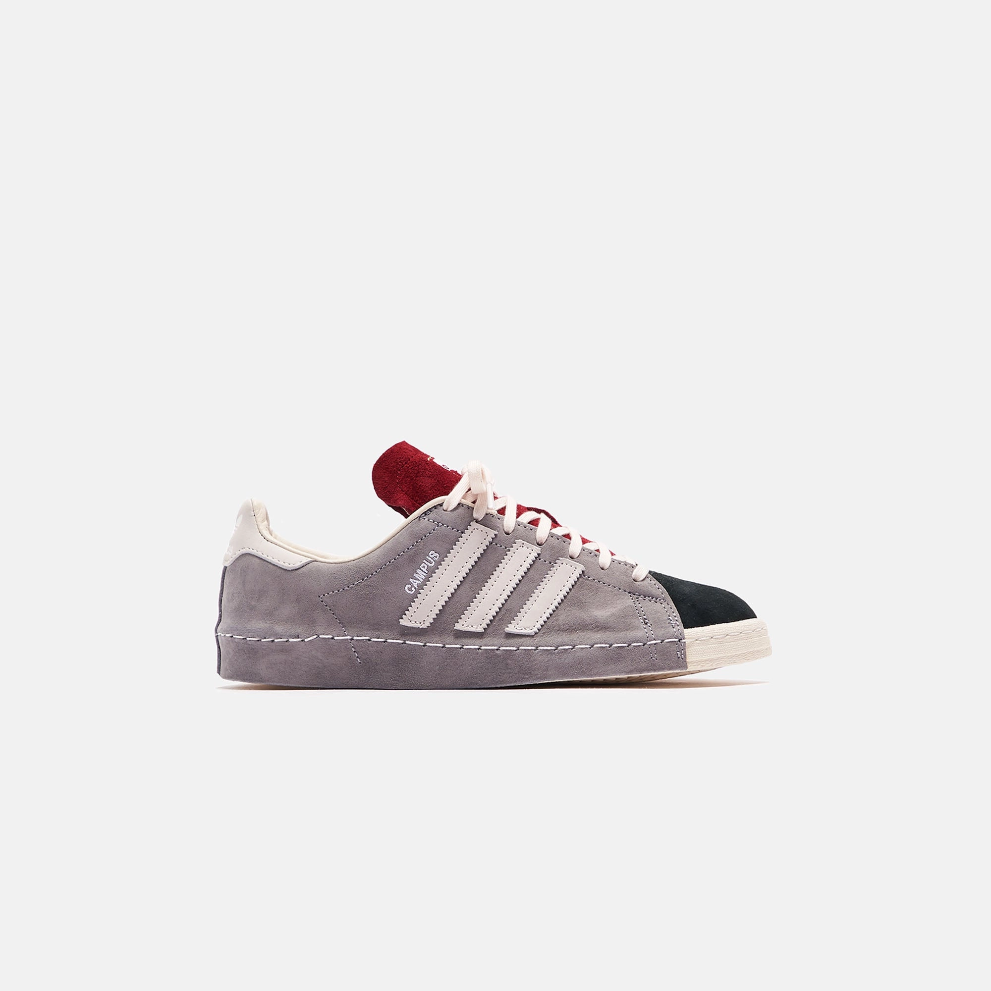 Flat Shoes With Platform adidas x Recouture Campus 80s SH - Grey Three / Chalk White / Core Black