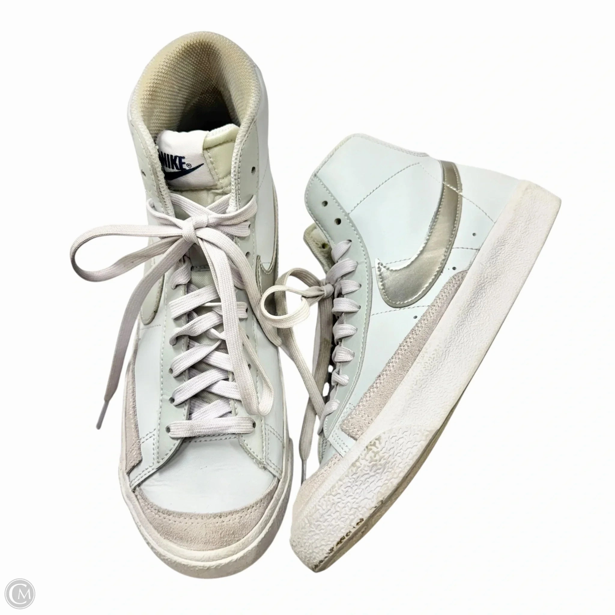 Nike Shoes On Sale Shoes Sneakers By Nike In Blue & Silver, Size: 8.5