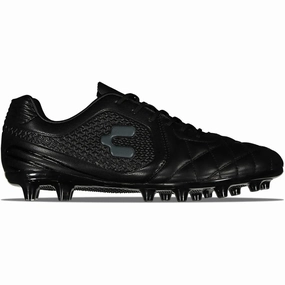 Charly Legendario 2.0 LT FG - Black Soccer Cleats Hurt Bottom Of Feet