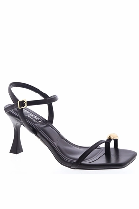 No Show Socks For High Heels Women's Thong Heel with Ring Trim- ROSSIE23