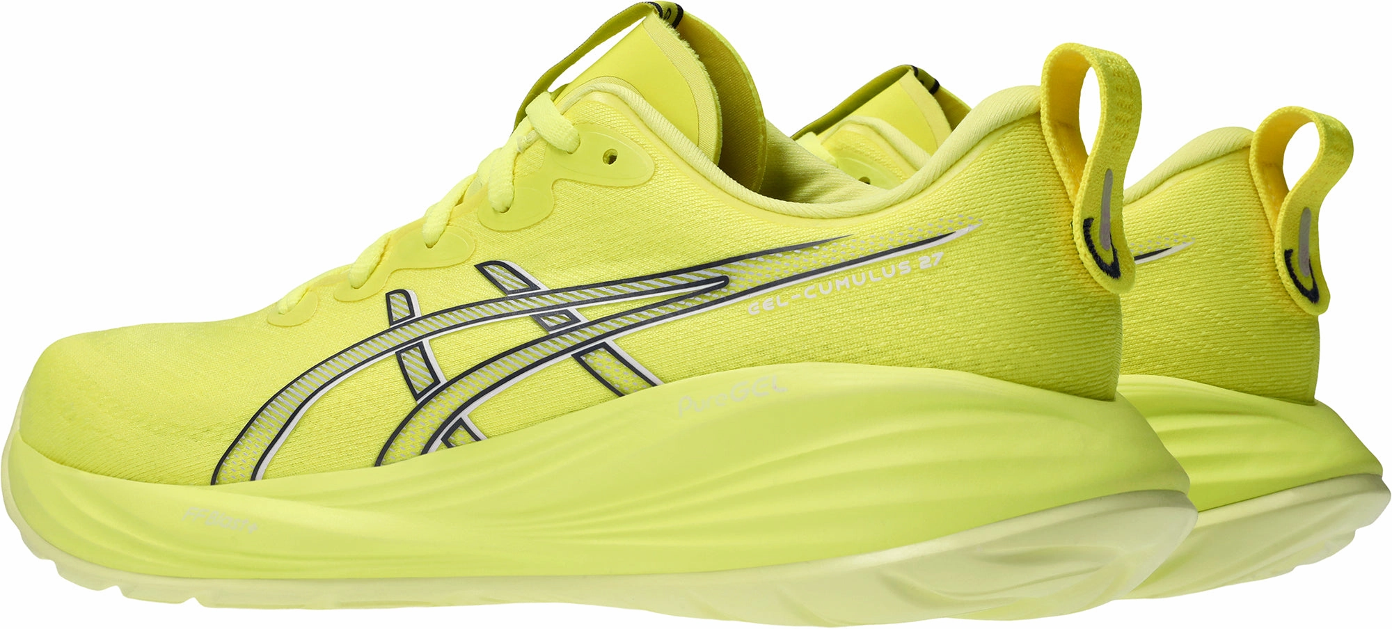 Asics Gel Cumulus 27 Mens Running Shoes - Yellow Asics Running Shoes Novablast 3