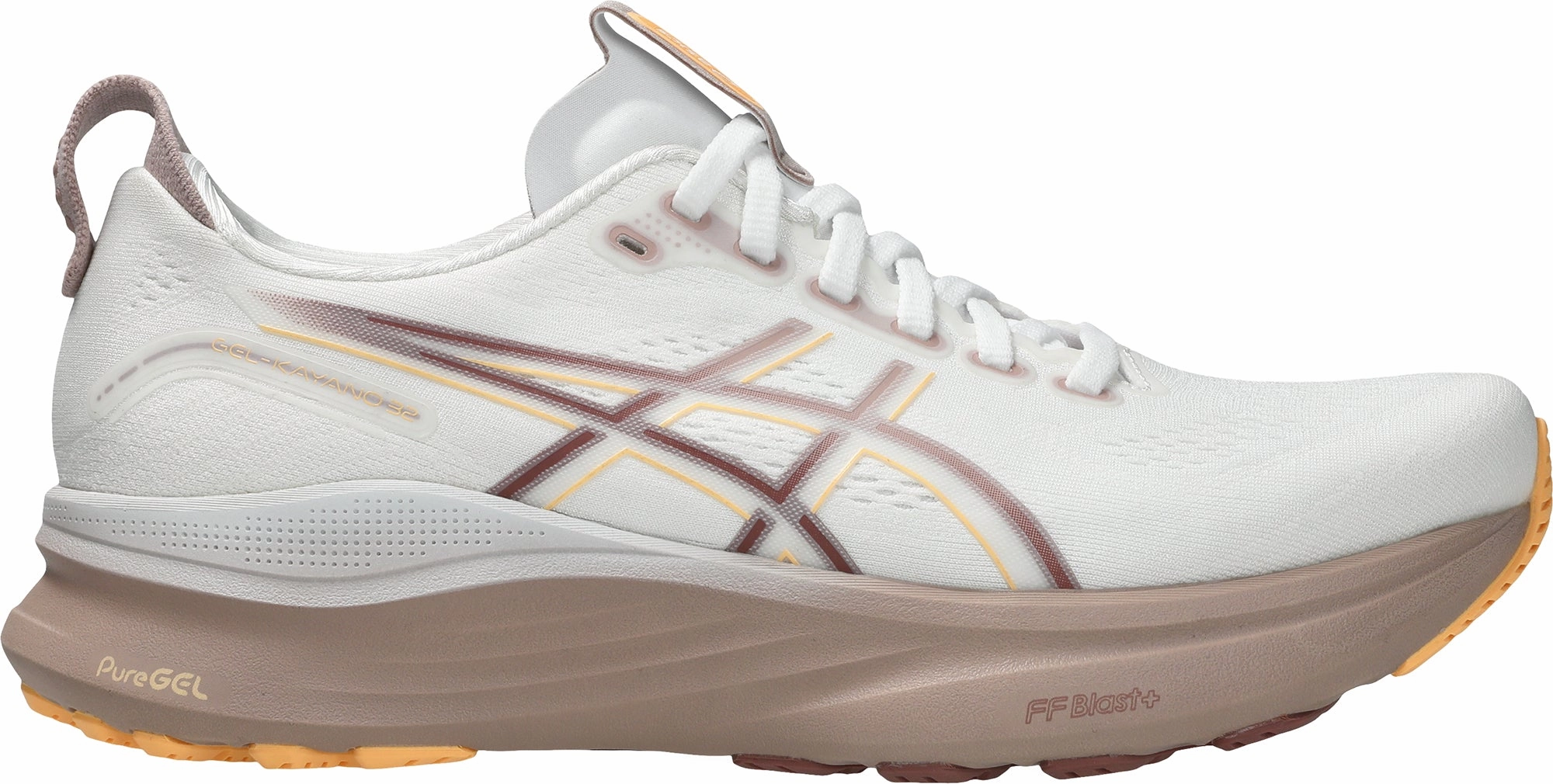Shop Asics Shoes Asics Gel Kayano 32 Womens Running Shoes - White