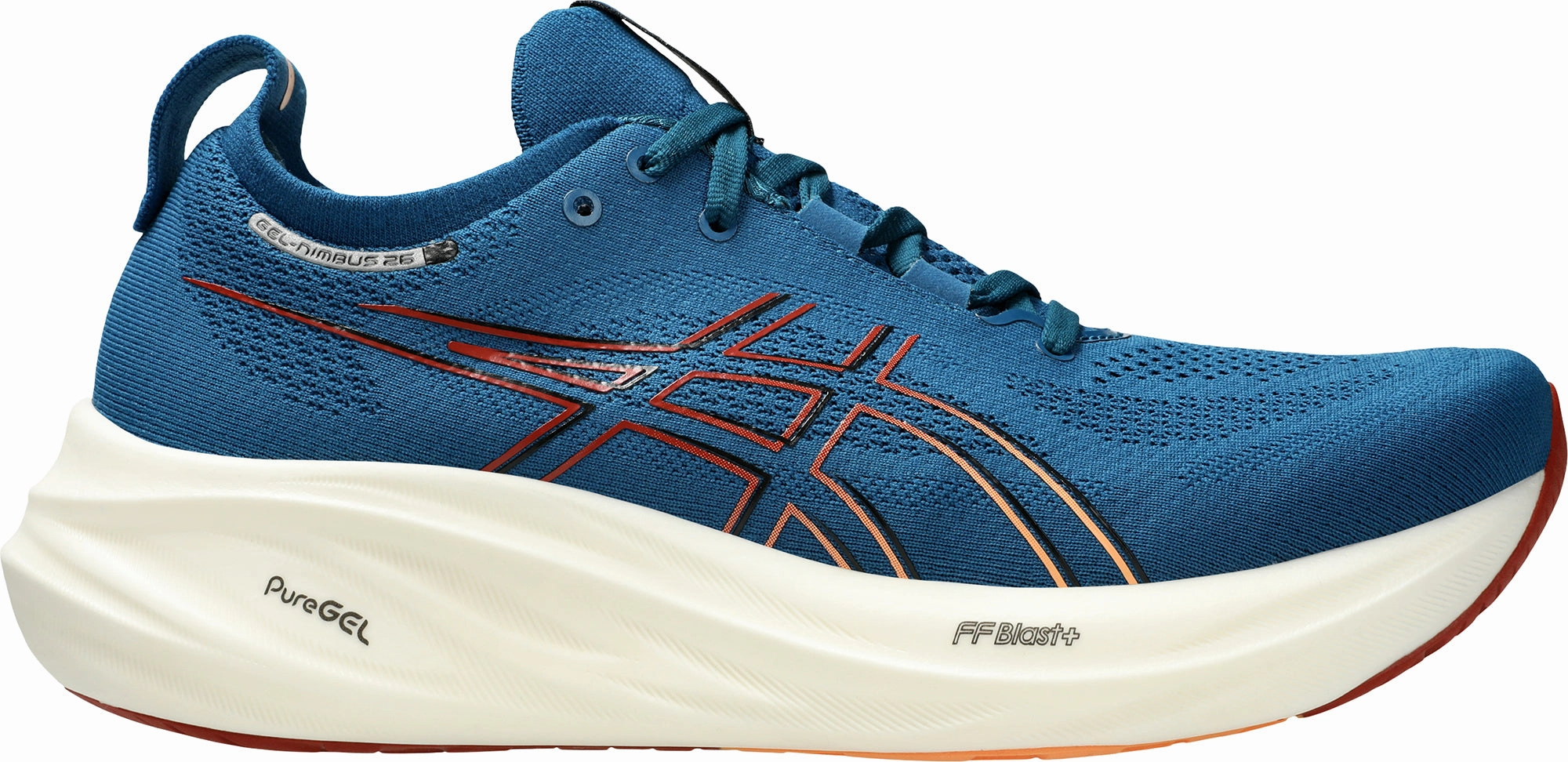 Asics Shoes Latest Models Asics Gel Nimbus 26 Mens Running Shoes - Navy