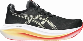 Asics Gel Nimbus 27 Mens Running Shoes - Black Asics Running Shoes India
