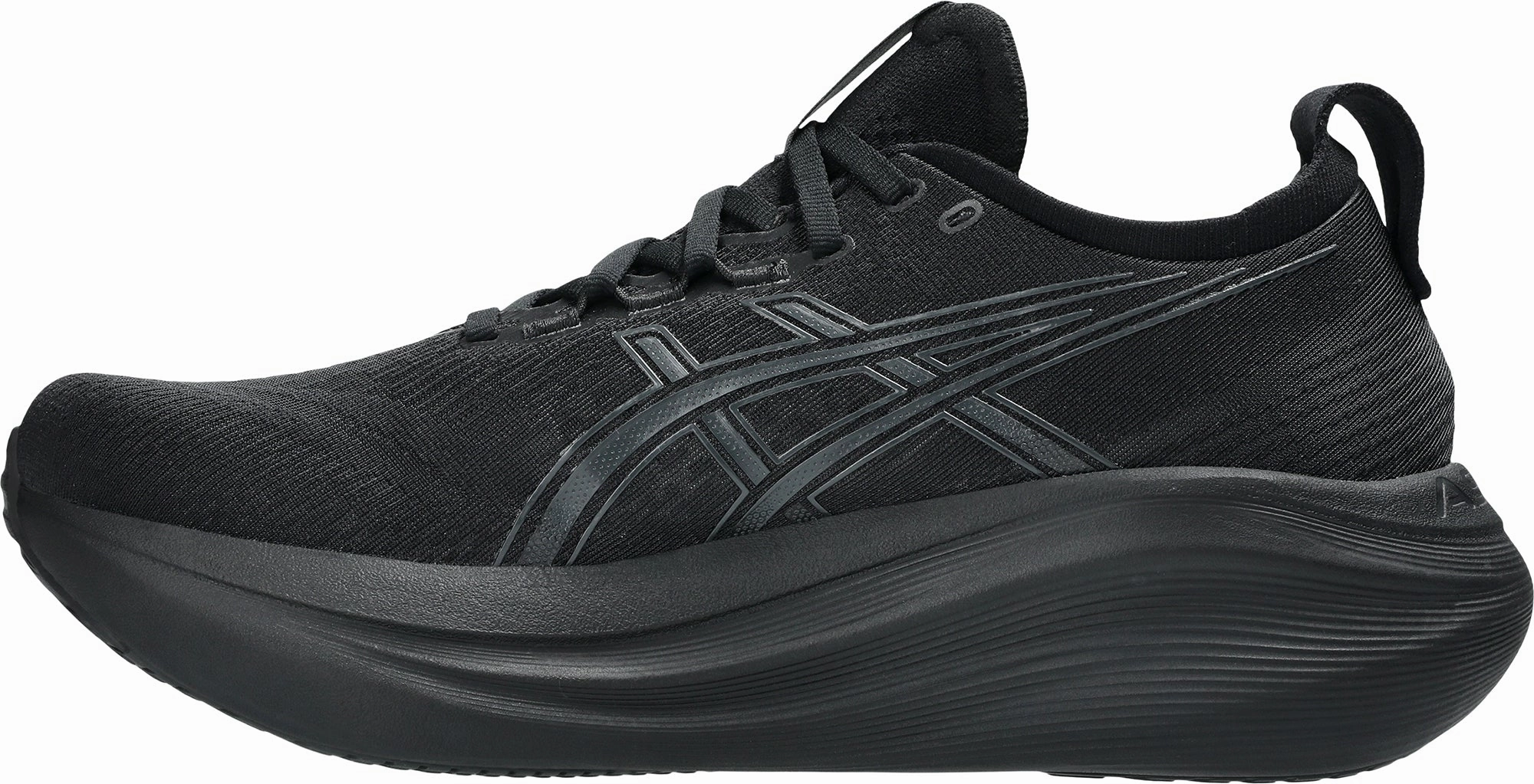 Asics Gel Nimbus 27 Mens Running Shoes - Black Asics Gel Kayano Trainer Shoes