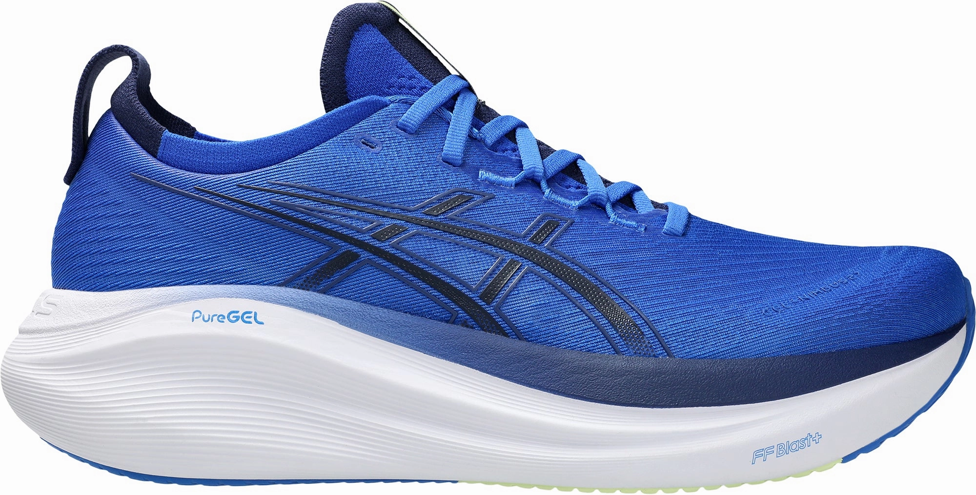 Asics Shoes Wiki Asics Gel Nimbus 27 Mens Running Shoes - Blue