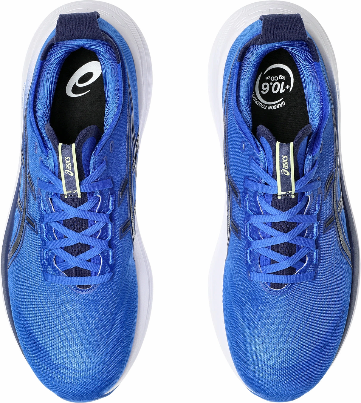 Asics Gel Nimbus 27 Mens Running Shoes - Blue Asics Tennis Shoes Size Guide