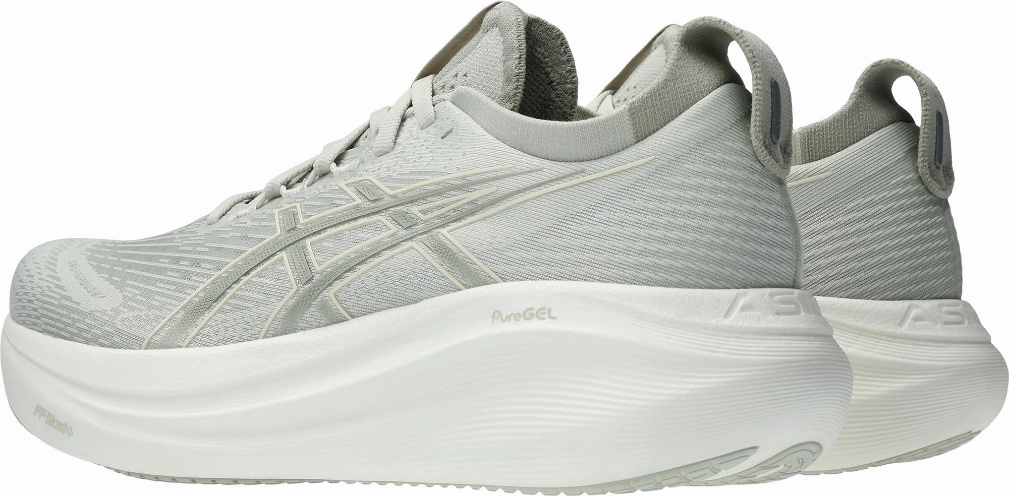 Asics Shoes Foam Asics Gel Nimbus 27 Womens Running Shoes - Grey