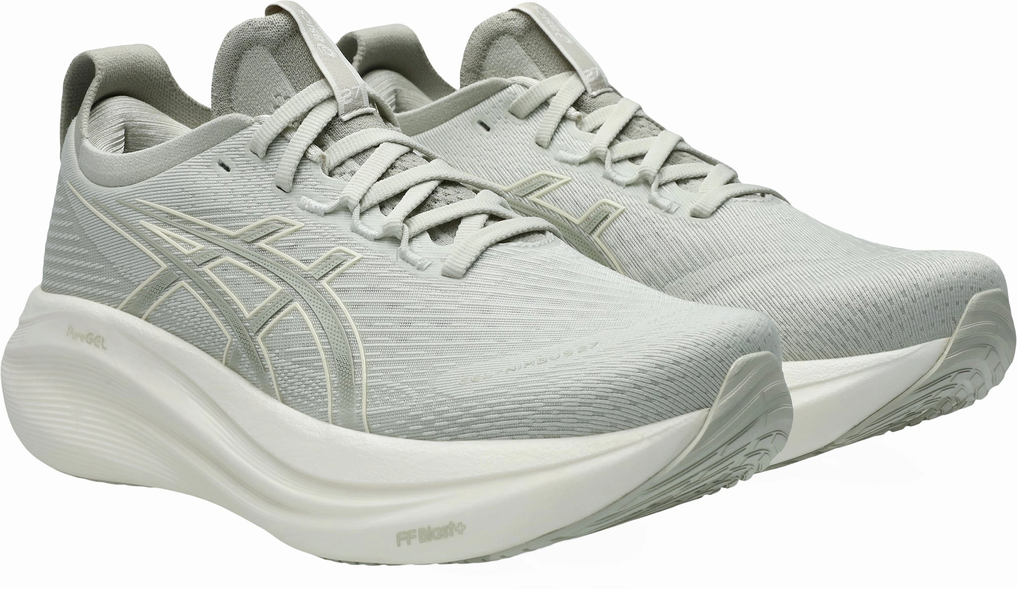 Asics Shoes Trend Asics Gel Nimbus 27 Womens Running Shoes - Grey