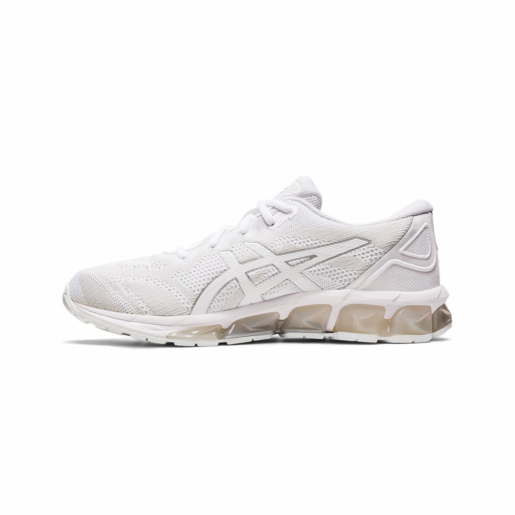 Field Hockey Shoes Asics Asics Gel Quantum 360 VII Knit 'White / Pure Silver'