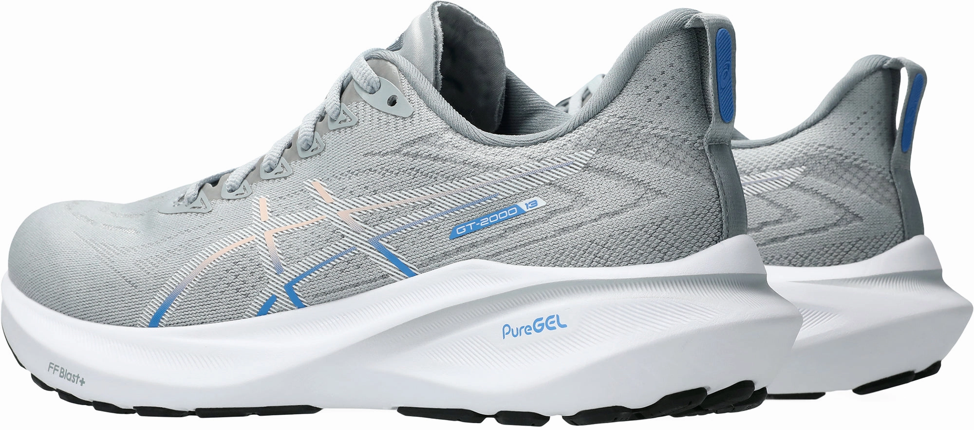 Asics Size 16 Running Shoes Asics GT 2000 13 Womens Running Shoes - Grey