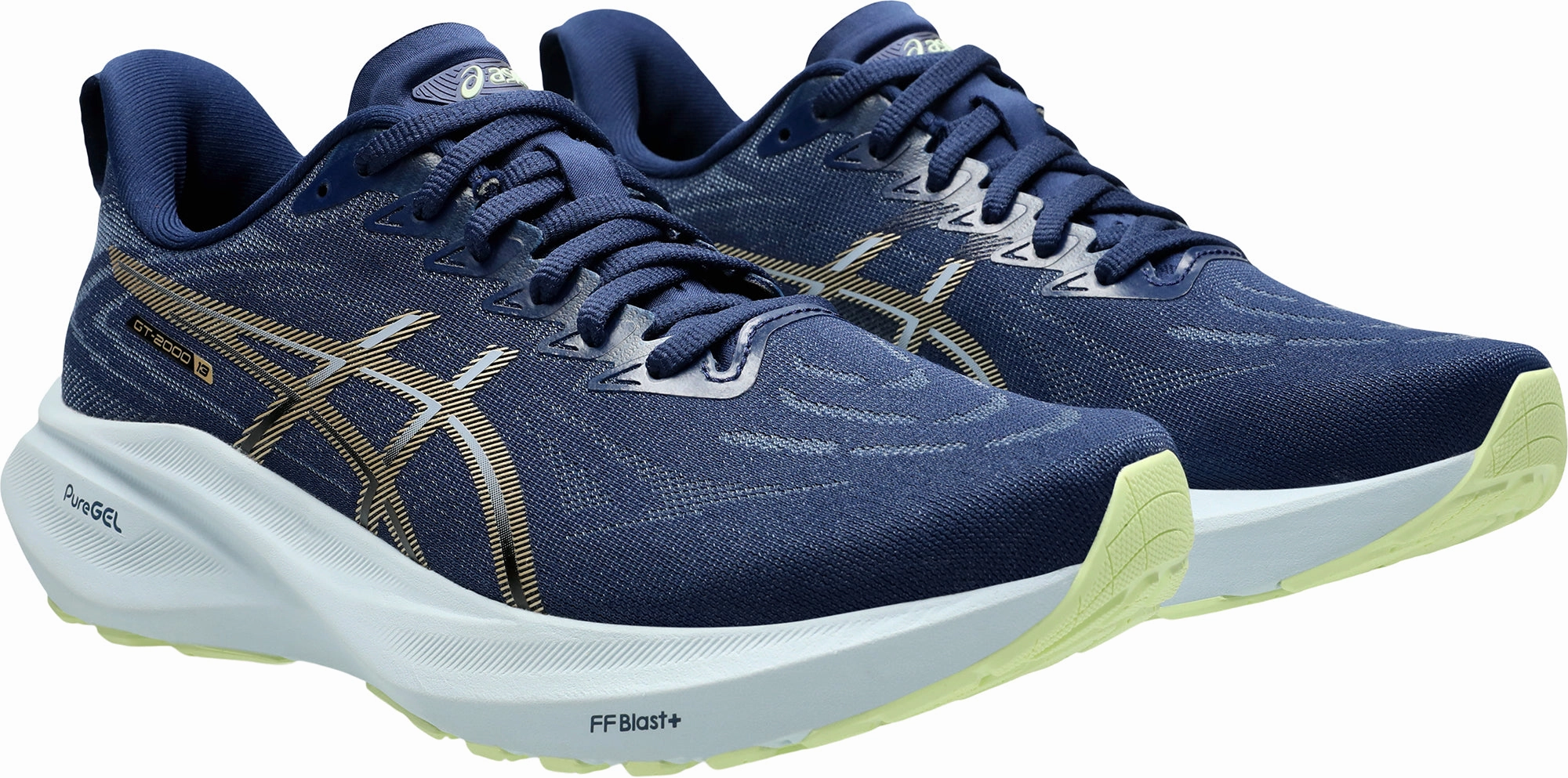 Asics Wrestling Shoes Omniflex Asics GT 2000 13 Womens Running Shoes - Navy