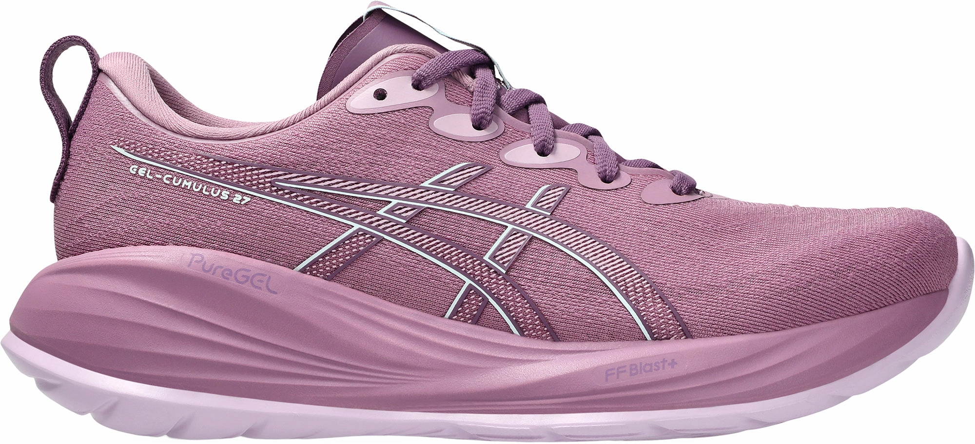 Asics Gel Solution Speed Tennis Shoe Asics Gel Cumulus 27 Womens Running Shoes - Purple