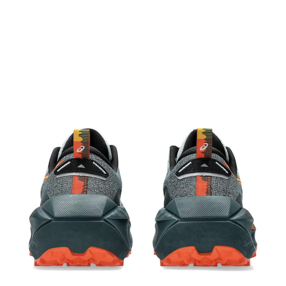 Asics Free Shoes Asics Men's Trabuco 4 Sneaker in Cold Moss/Nova Orange