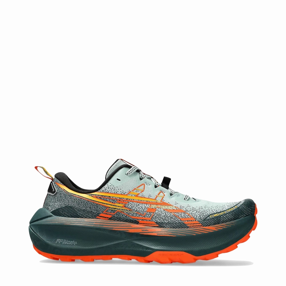 Asics Novablast 5 Running Shoe Review Asics Men's Trabuco 4 Sneaker in Cold Moss/Nova Orange