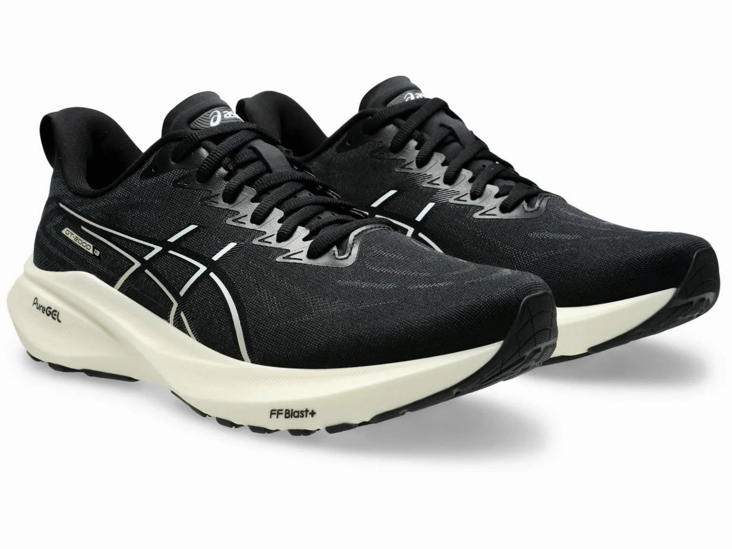 Asics Solution Swift Ff 2 Tennis Shoe Asics Mens GT-2000 13 - Black/White (1011B861-003)