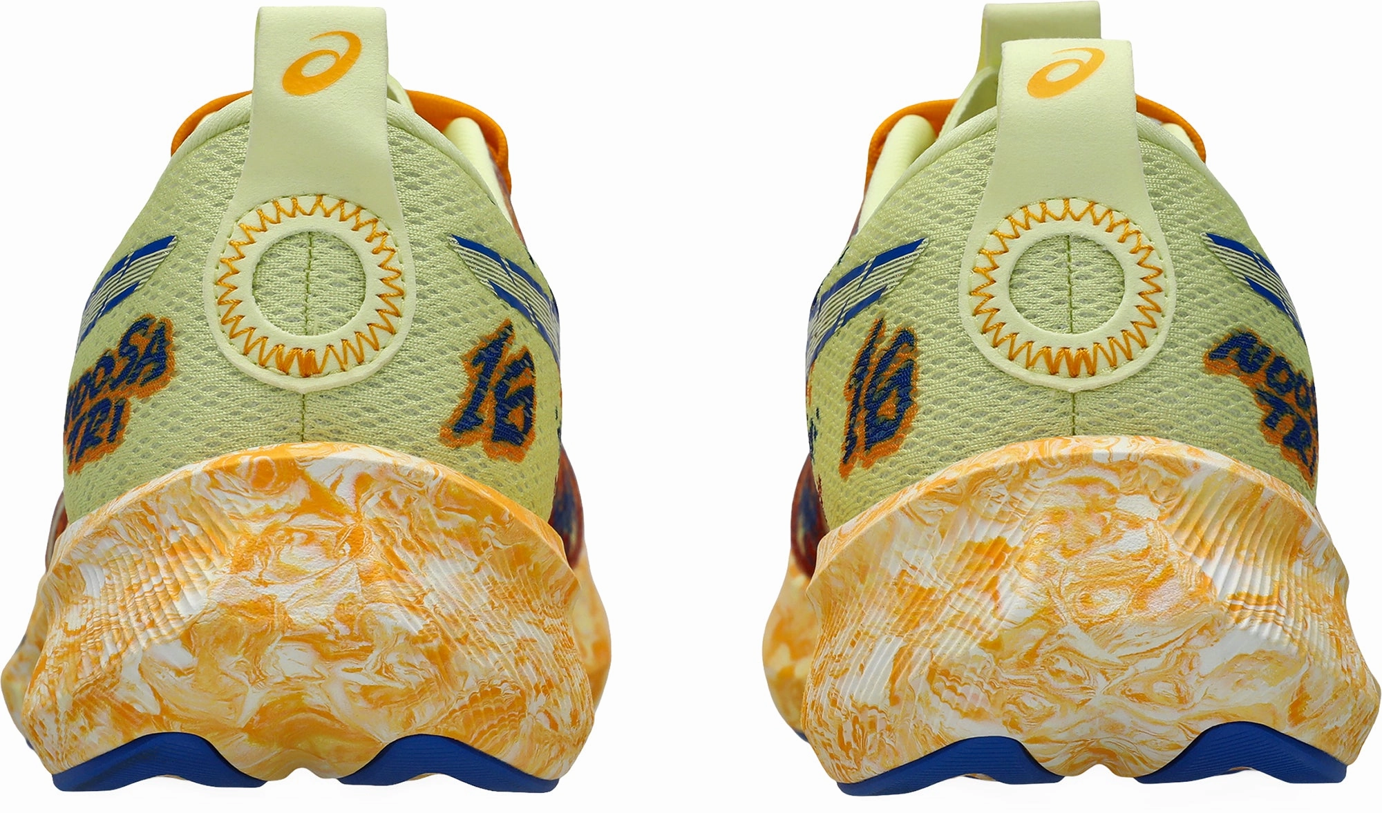 Best Asics Shoes For Heel Spurs Asics Noosa Tri 16 Mens Running Shoes - Yellow