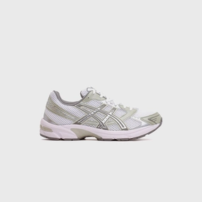 ASICS WMNS Gel-1130 - White / Dried Leaf Green Asics Deadlift Shoes