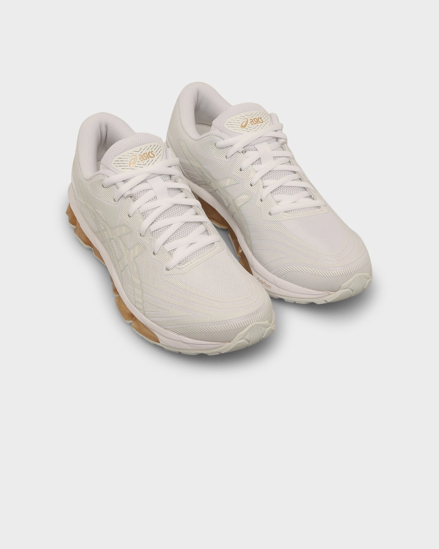 Asics Wide Athletic Shoes Asics Women's Gel-Quantum 360 VII White/Champagne