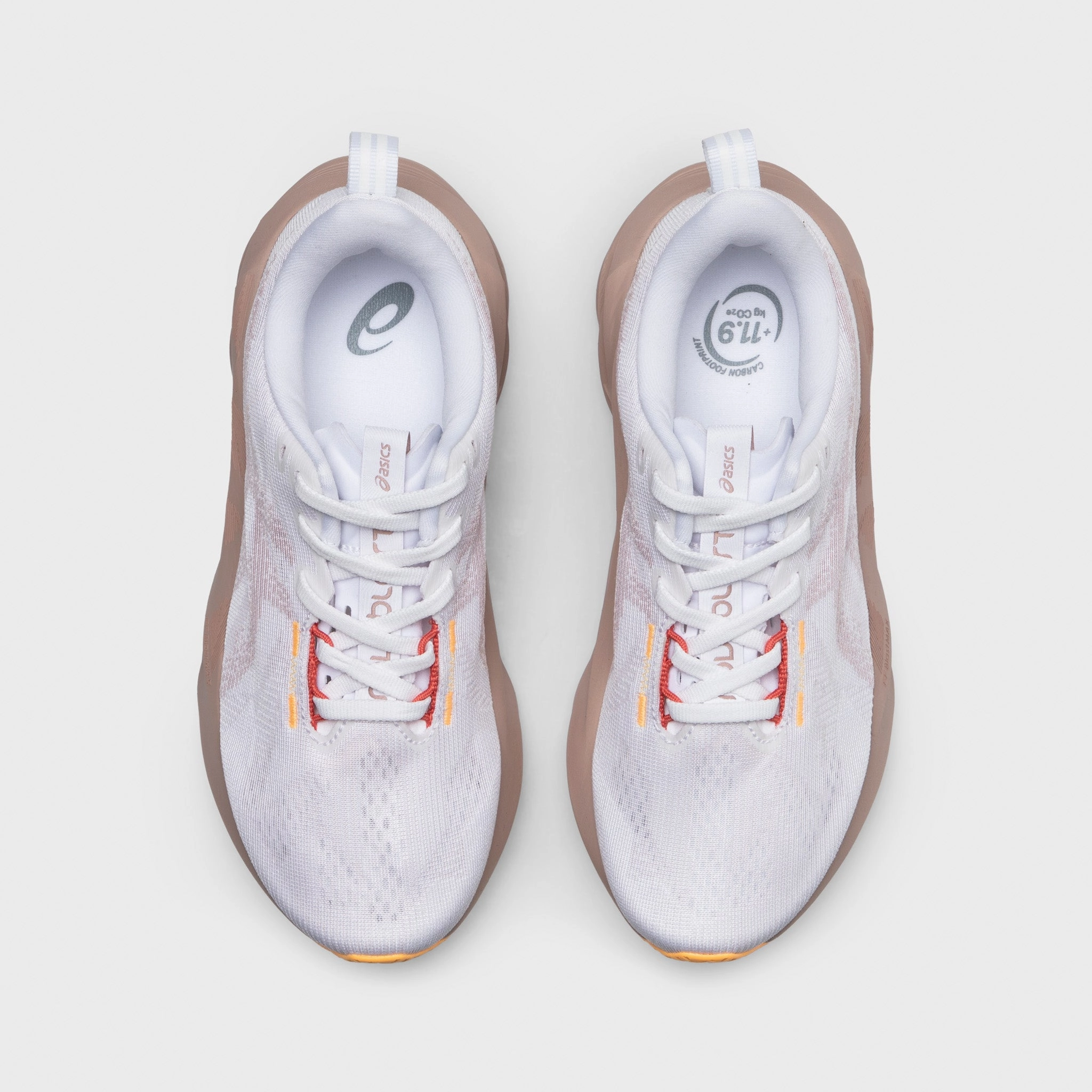 Asics Gel Flux Running Shoe ASICS Women's Novablast 5 White / Fawn