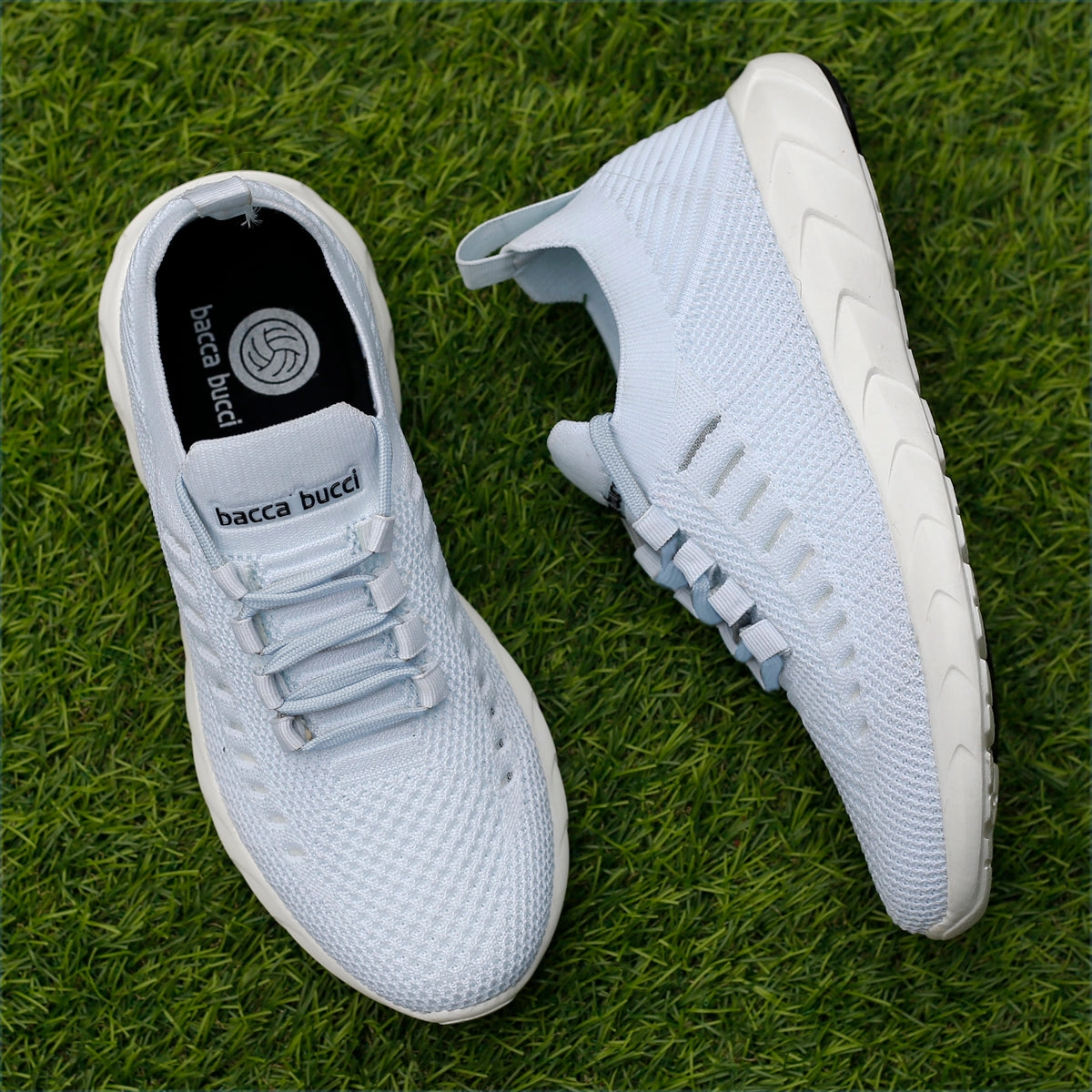 Bacca Bucci FISHJET Women Walking Shoes | Sky Blue Women Shoes for Gym, Training & Running Running Shoe Cloud