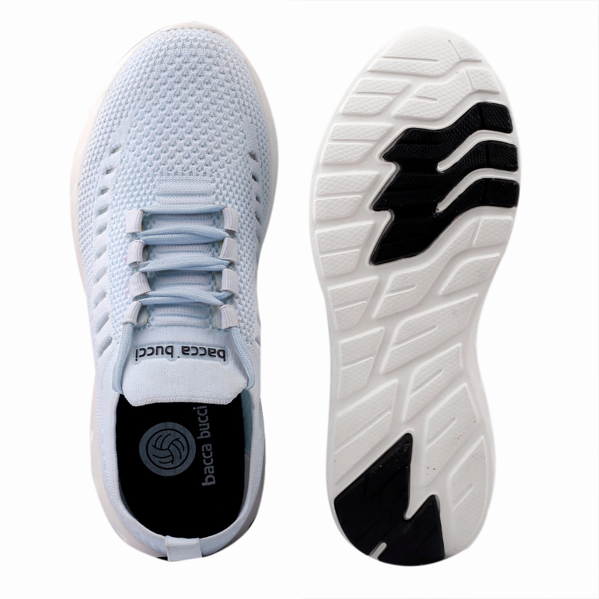 Bacca Bucci FISHJET Women Walking Shoes | Sky Blue Women Shoes for Gym, Training & Running Flex Run Running Shoes