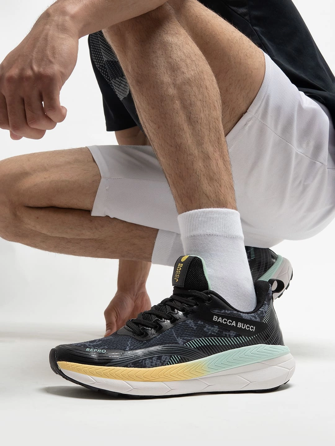 Bacca Bucci IKATRON  Sports Shoes with Dual-Density Sole Pegasus Trail 4 Gore-tex Waterproof Trail Running Shoes