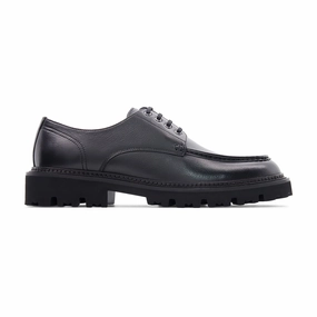 Fendi Lace Up Shoes Barrett Moc Derby // Black