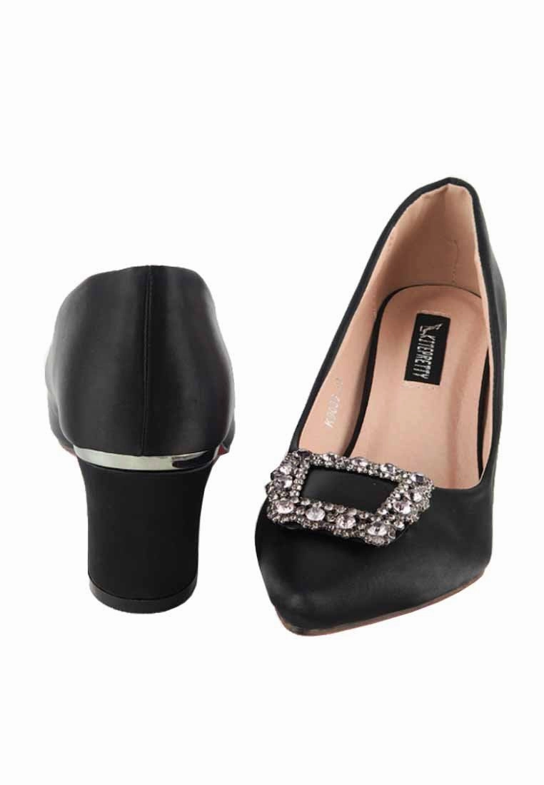  K9059 - Golden Chunky Heels Pump Shoes Margiela High Heels