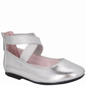 Best Shoe For Plantar Fasciitis And Flat Feet Big Girl Nina Marissa in Black/Silver