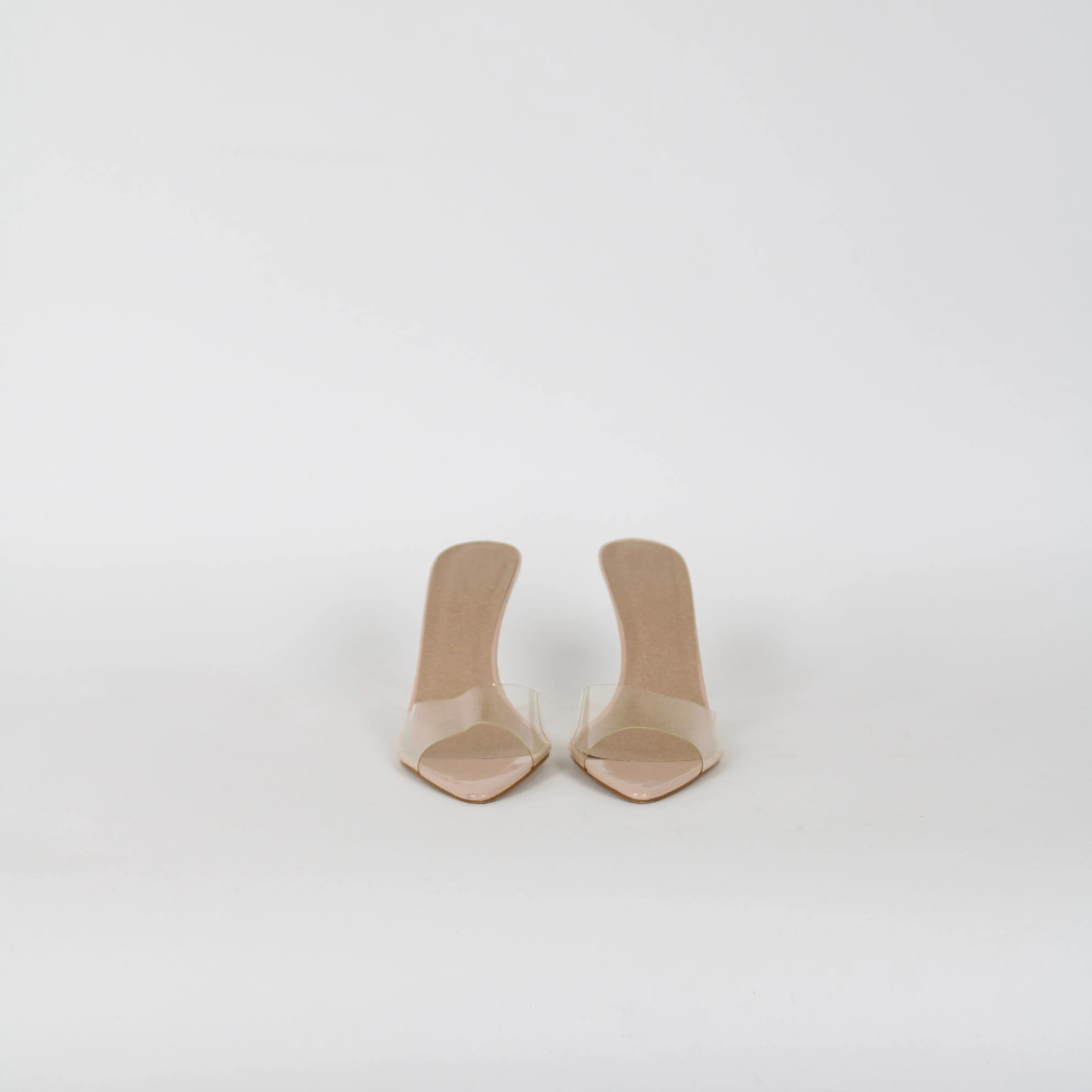 Ron Desantis Heels Billini Beige Mule Heels Shoes