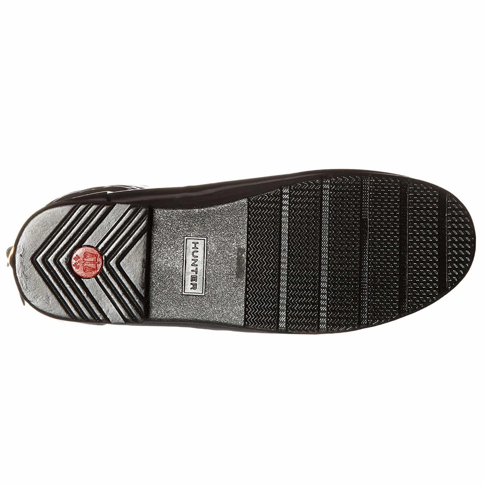 Heel Ankle Boots Hunter Refined Gloss Rubber Quilt Women's Tall Wellington Boots