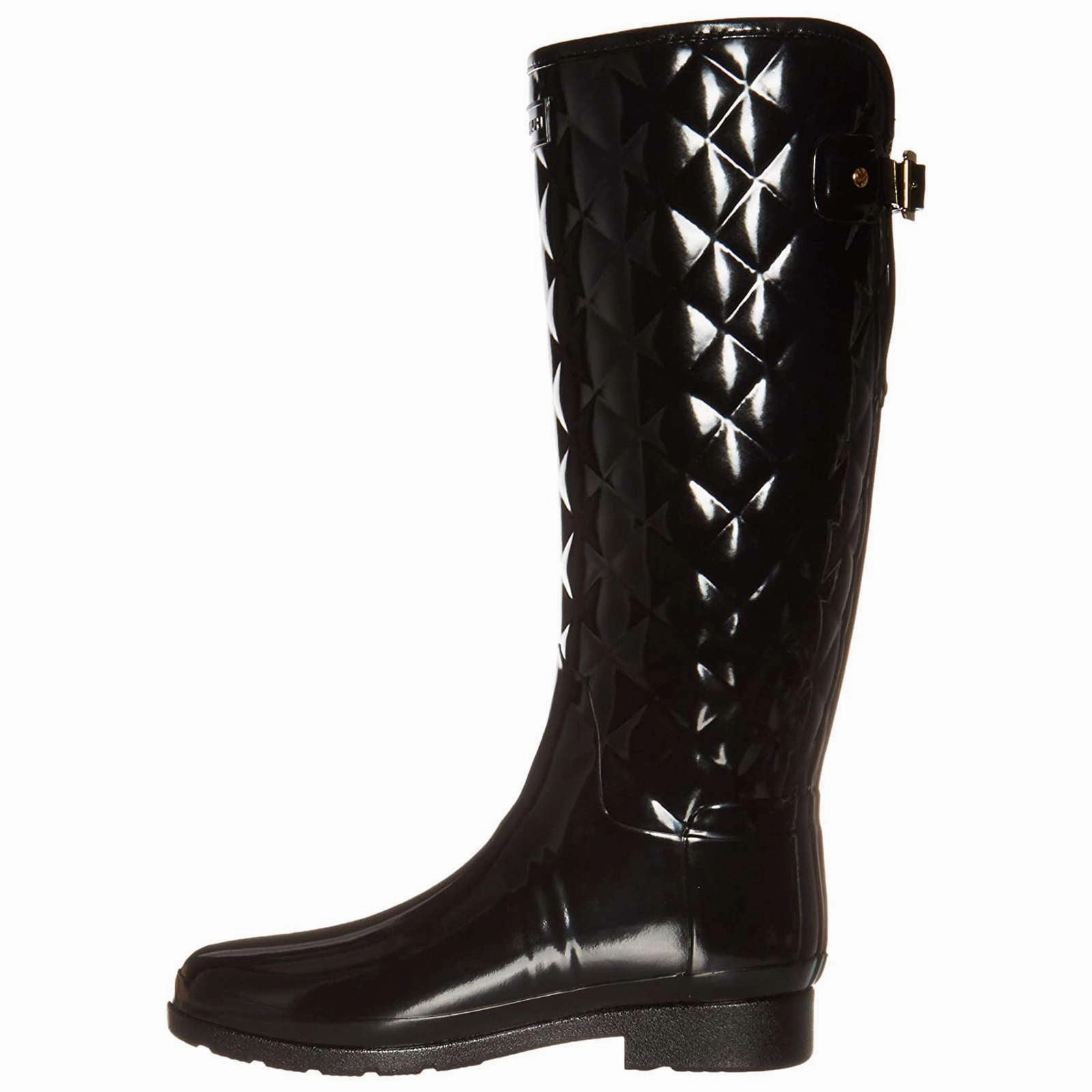 Corso Como Boots Hunter Refined Gloss Rubber Quilt Women's Tall Wellington Boots