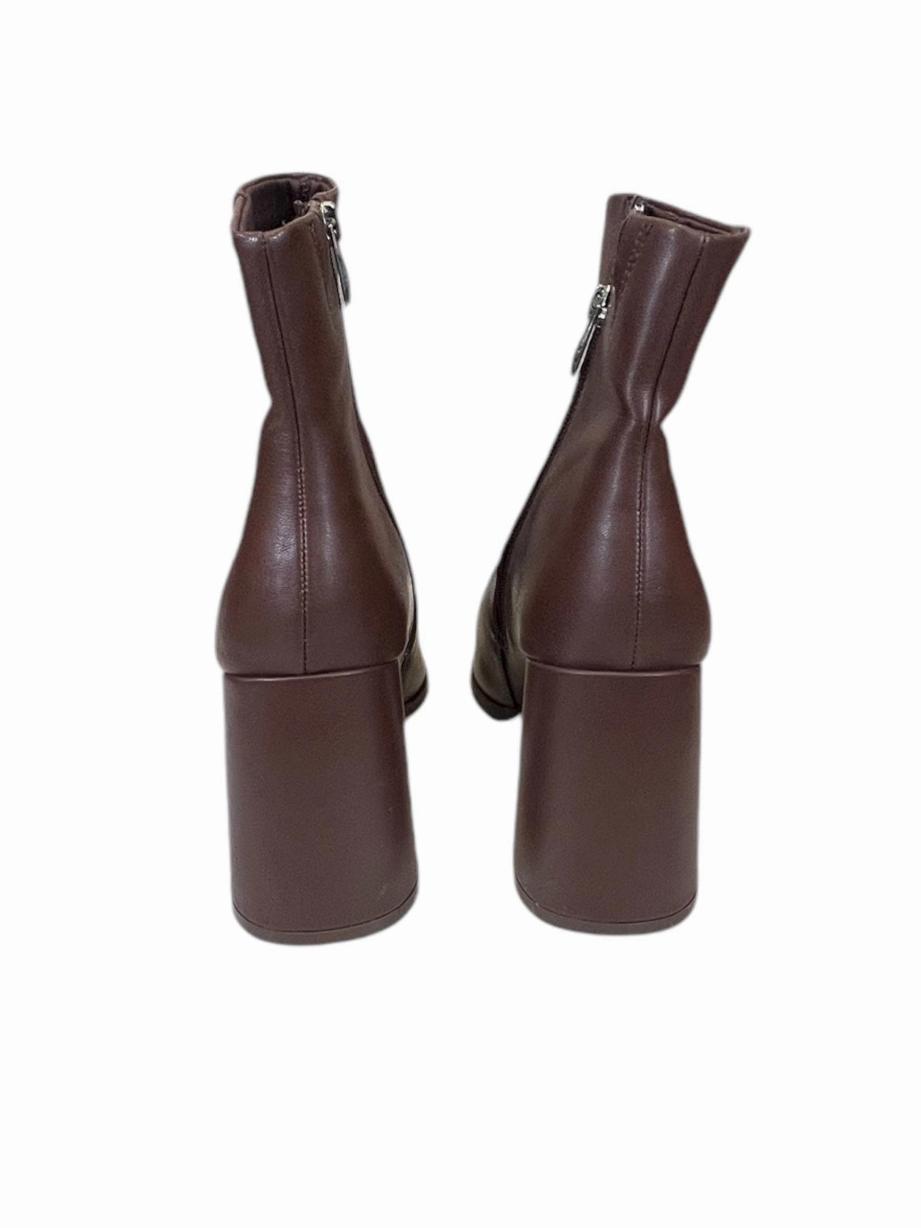 Boots Mid-calf Flats By Clothes Mentor In Brown, Size: 10 Cowboy Boots For Extra Wide Calves
