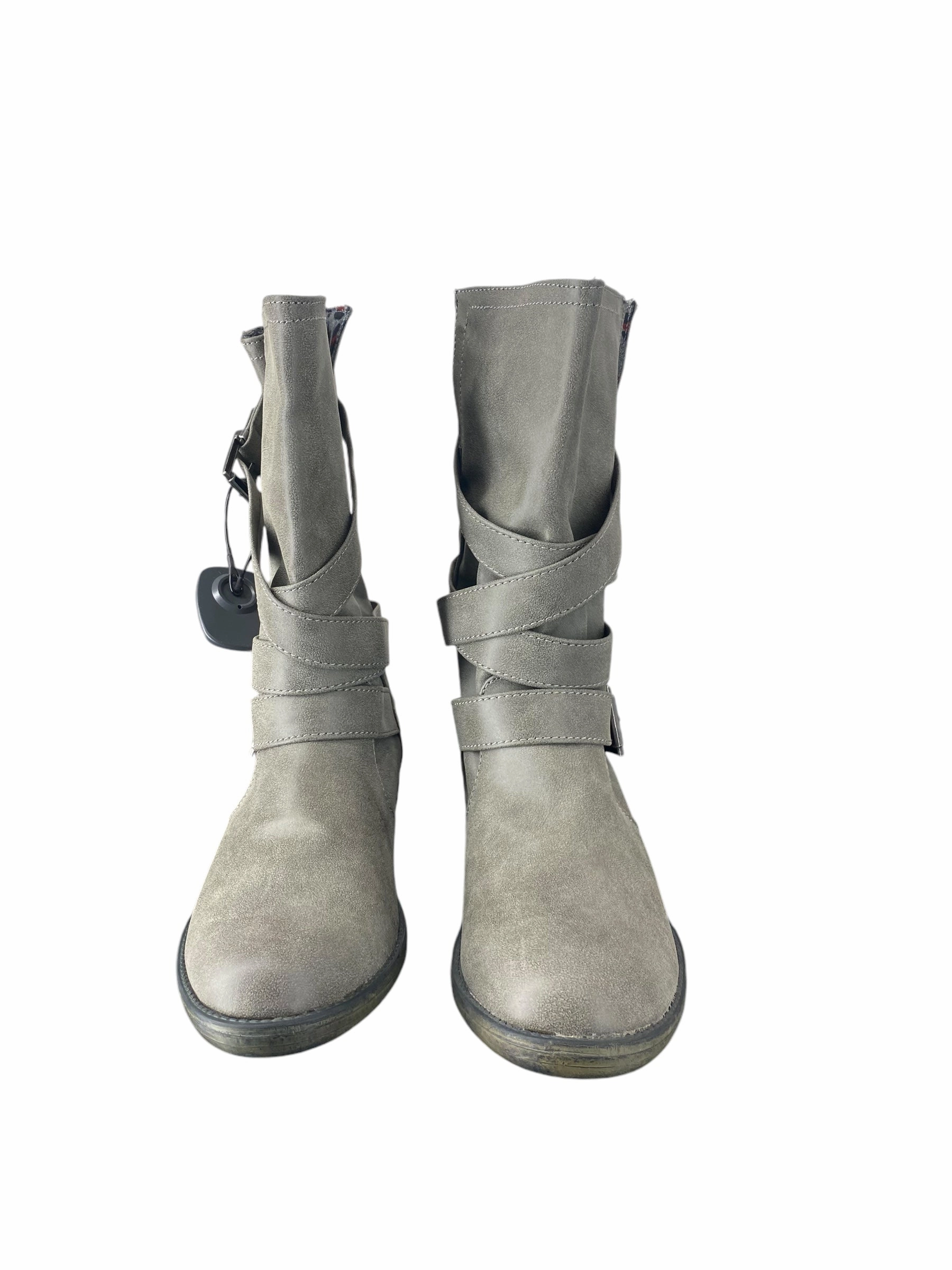 First Tactical Boots Boots Mid-calf Flats By Rocket Dogs In Grey, Size: 8.5