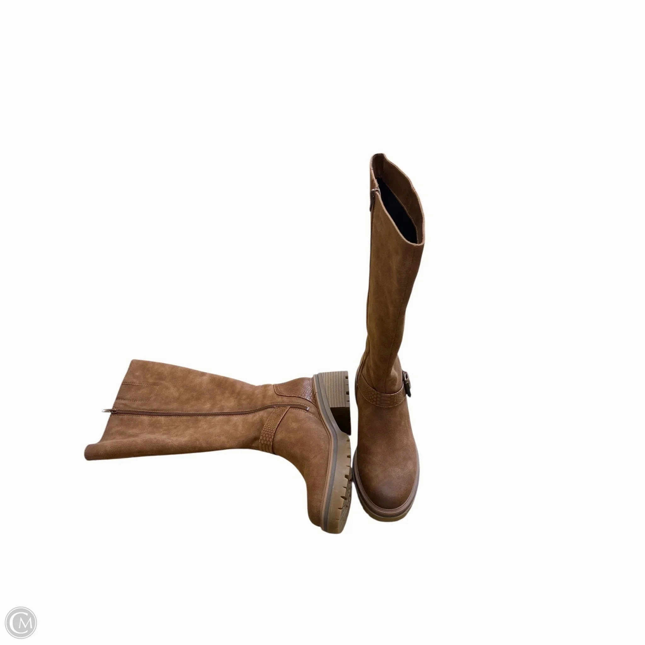 Boots Cuadra Boots Mid-calf Heels By Naturalizer In Tan, Size: 9