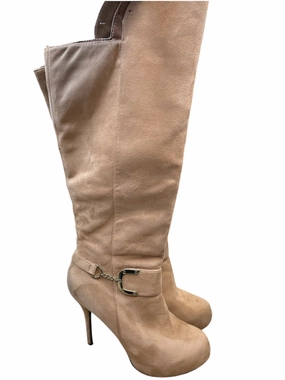 Boots Over-the-knee Heels By Clothes Mentor In Tan, Size: 10 Murdoch's Boots