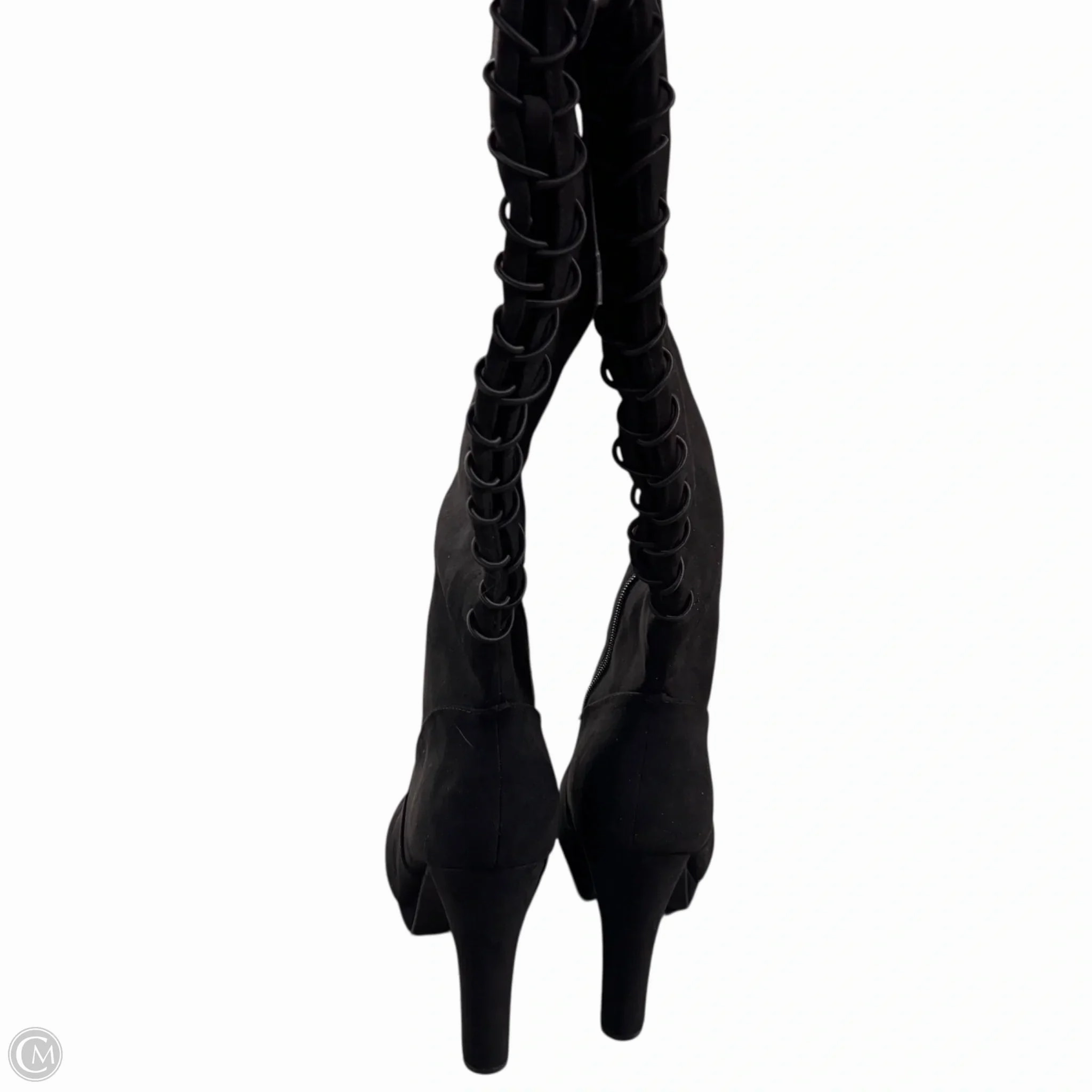 Boots Over-the-knee Heels By Torrid In Black, Size: 10.5 Xtratuf Rubber Boots