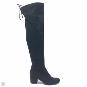 Zipper On Boots Boots Over-the-knee Heels By Unisa In Black, Size: 9