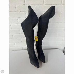 Loggers Boots Boots Over-the-knee Heels By Vince Camuto In Grey, Size: 8