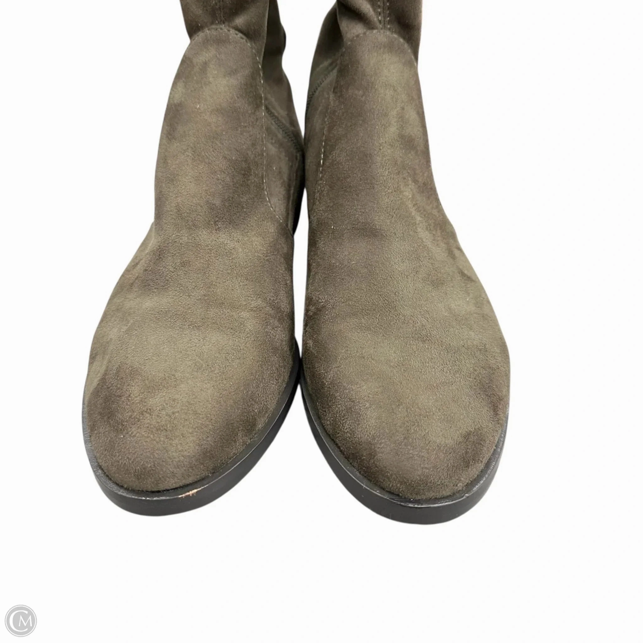 Muck Co Boots Boots Over-the-knee Heels By Vince Camuto In Taupe, Size: 10