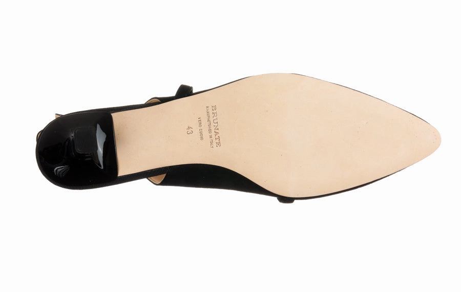 Br Queen Black High Heeled Mary Janes