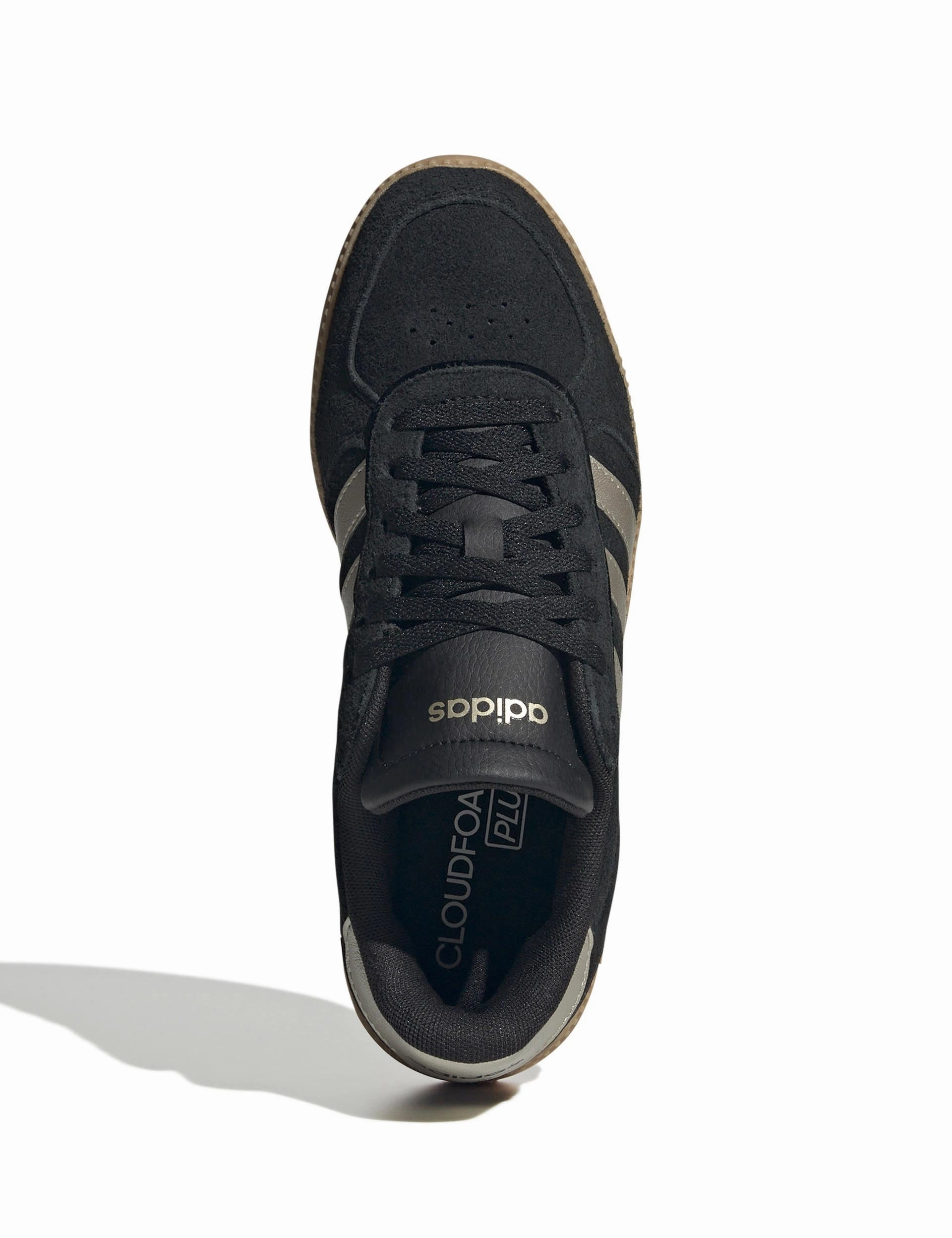 Adidas Gucci Shoes Breaknet Sleek Shoes - Core Black/Cyber Metallic/Gum 3