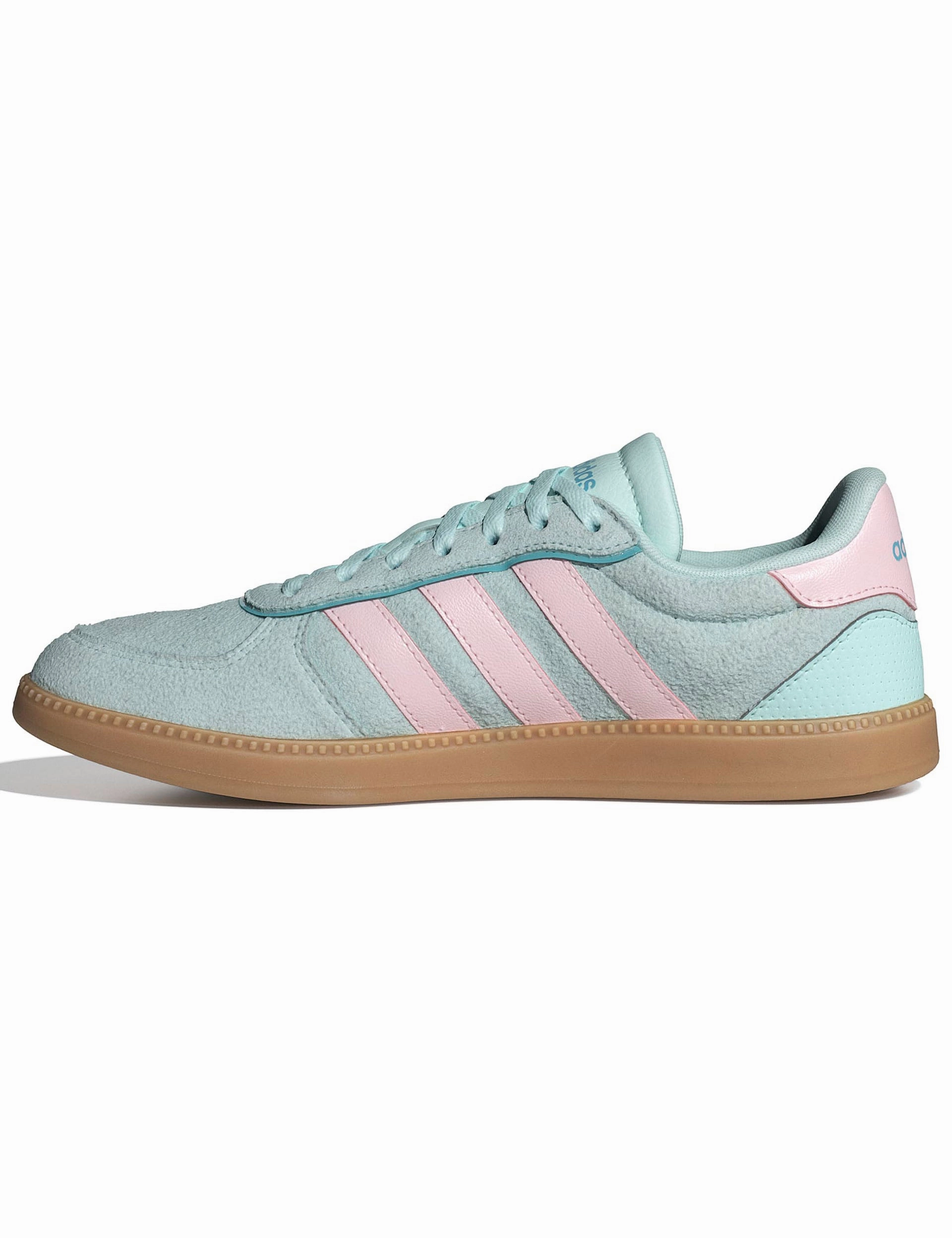 Breaknet Sleek Shoes - Halo Mint/Clear Pink/Mint Ton Adidas Rubber Shoes