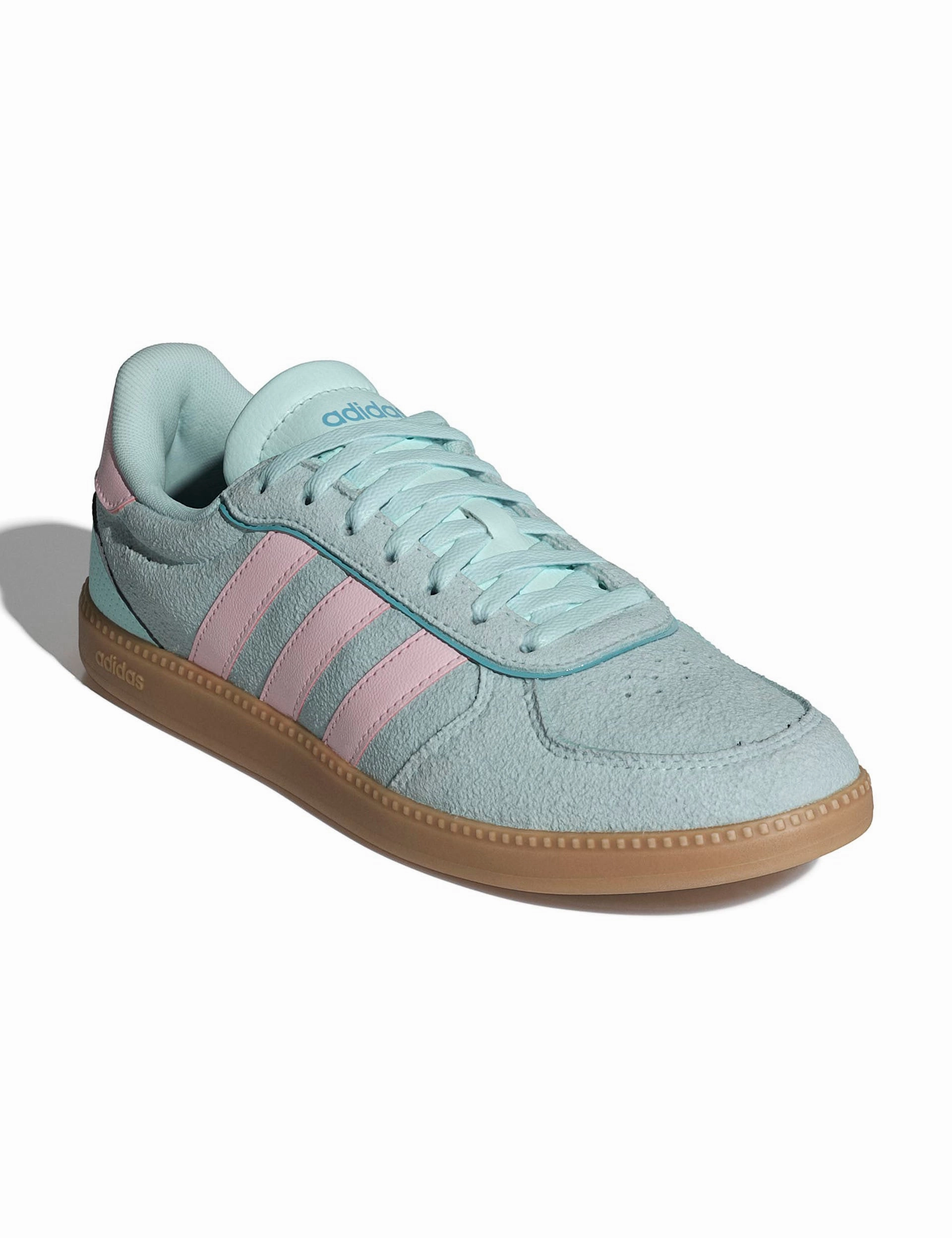 Breaknet Sleek Shoes - Halo Mint/Clear Pink/Mint Ton Adidas Shoes Teens